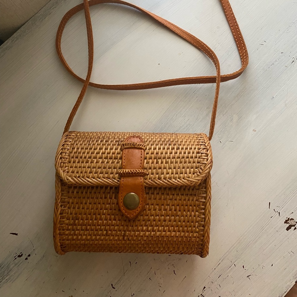 Basket Weave Clutch